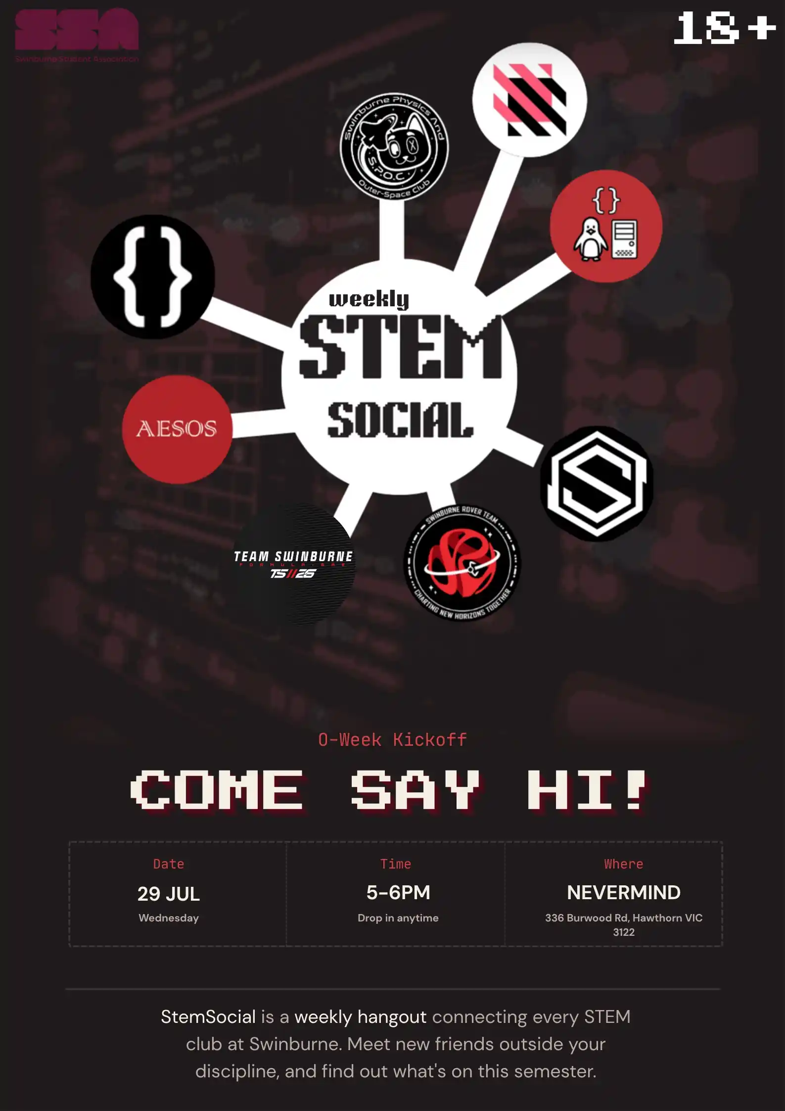 Swinburne Event Details