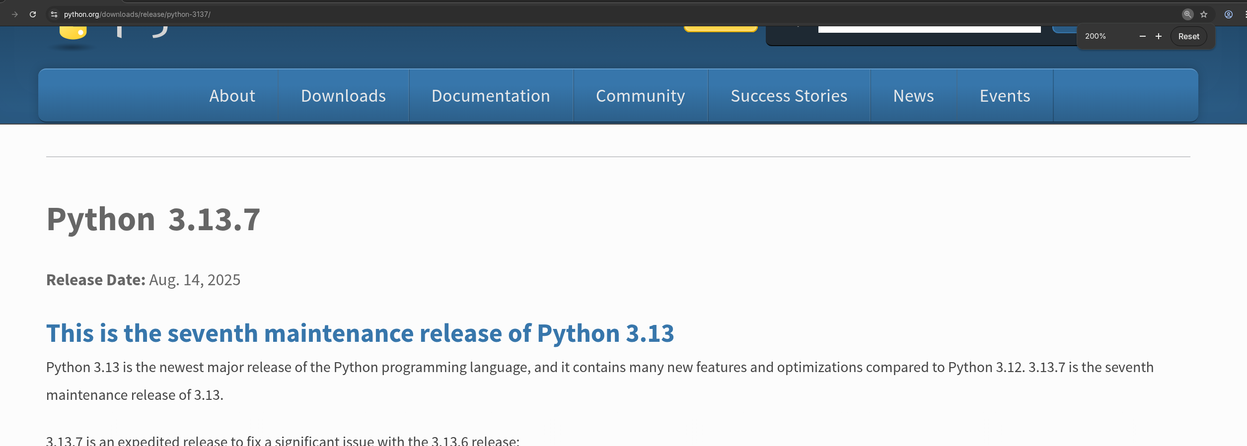 Downloading Python on Mac