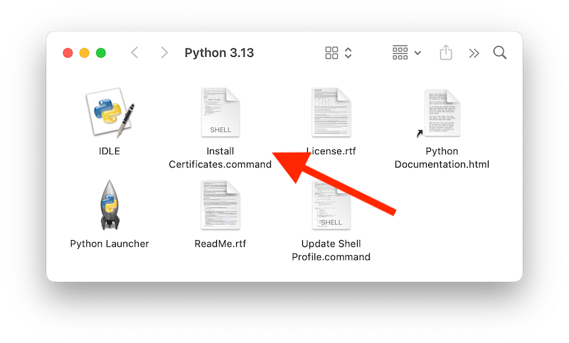 Downloading Python on Mac