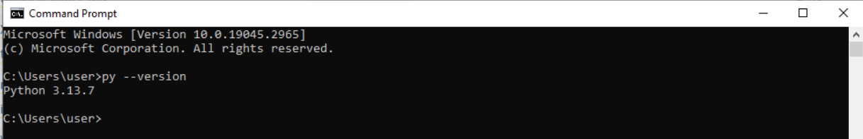 Running Python on Windows